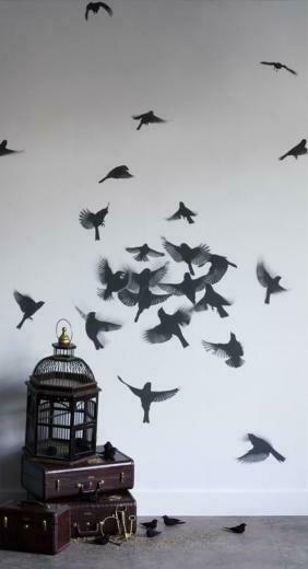 Moody Mysterious Wallpaper Made In New York By