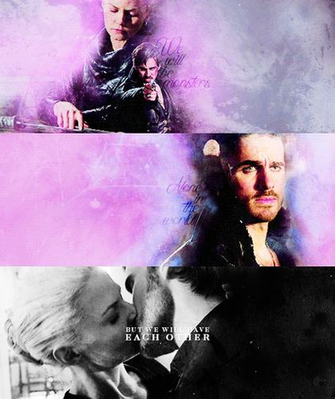 Once Upon A Time Image Emma And Hook Wallpaper