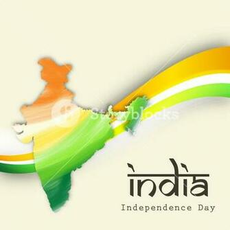 Indian Independence Day 15th August Background Royalty Stock