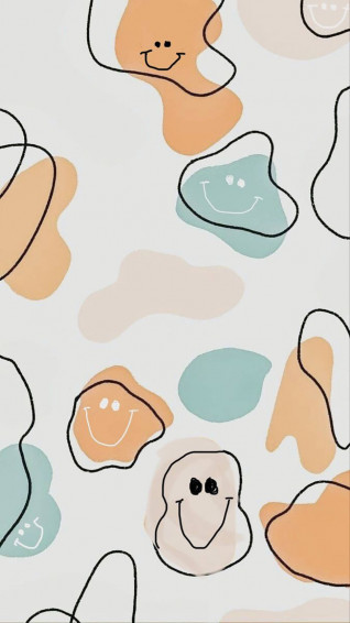 Preppy Smiley Face Wallpaper