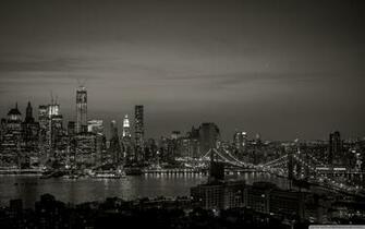 New York City Black And White 4k HD Desktop Wallpaper For