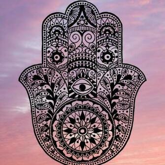 Hamsa Wallpaper Top Background