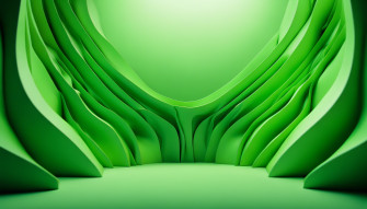 Green 3d Wallpaper