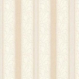 Beige White Leaf Stripe Texture Wallpaper Lowe S Canada