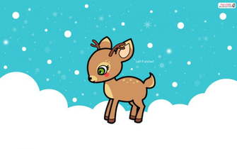 Reindeer Wallpaper By Ha Nee