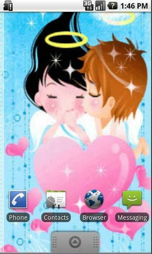 Happy Angels Live Wallpaper Android
