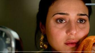 Preity Zinta Sade Face Closeup Wallpaper