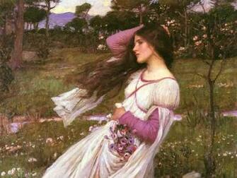 Pre Raphaelite Wallpaper