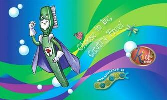 Benny Toothbrush Says Brushing Properly Fights Plaque And Cavities