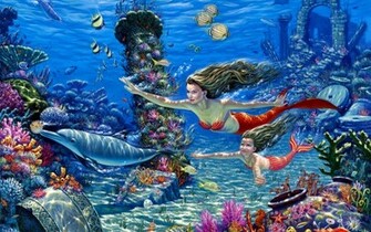 Mermaids Wallpaper