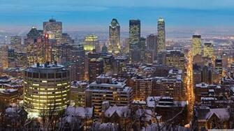 Montreal Skyscrapers 4k HD Desktop Wallpaper For Ultra Tv