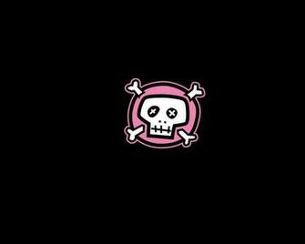 Skull And Bones Vector Design Wallpaper Emo