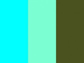 Aqua Aquamarine And Army Green Three Color Background