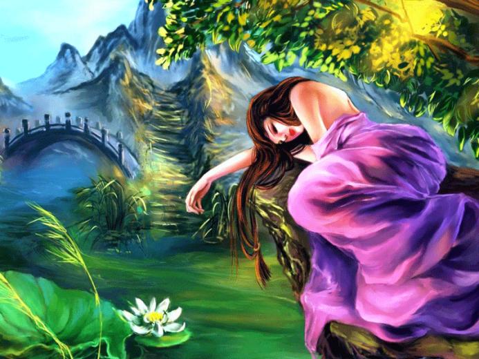 Genelia D Show Sleeping Beauty Computer Wallpaper
