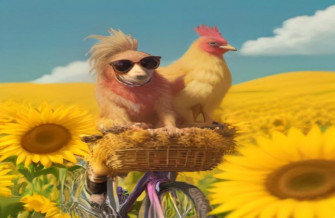 Funny Chicken Wallpaper