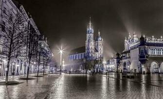 City Skyline Krakow Wall Paper Mural Buy At Europosters
