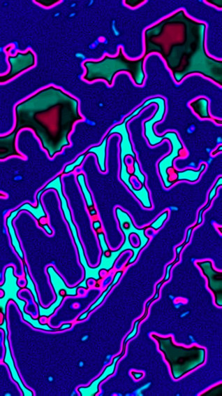 Sara On Background In Nike Logo Wallpaper Game