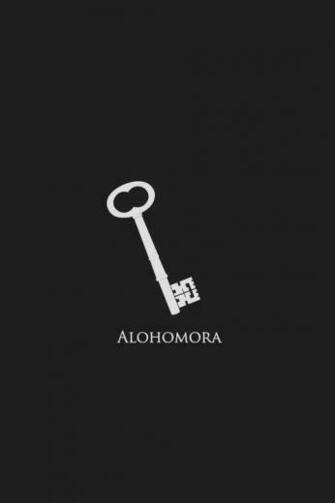 Alohomora Harry Potter Wallpaper iPhone Lock
