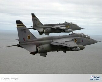 Jet Fighter From Royal Air Force Raf Jaguar Click To Enlarge And Save