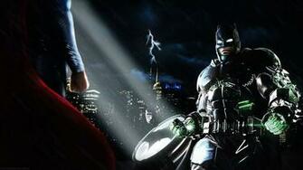 Superman Adventure Action Batman Dawn Justice Wallpaper