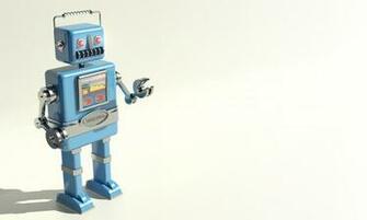 Wallpaper Retro Robot By Avero