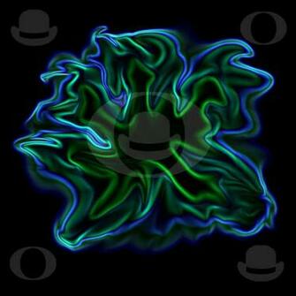 Blue Green Neon Dragon Web Background Logos