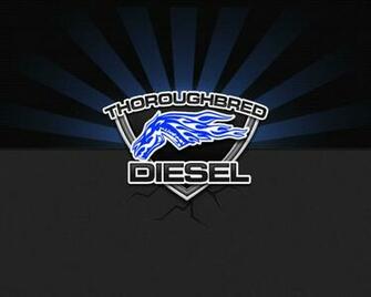 Thoroughbred Diesel Wallpaper Installed