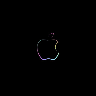 Just A Simple Apple Wallpaper
