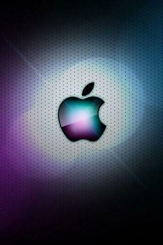 Awesome Apple Logo iPhone 4s Wallpaper