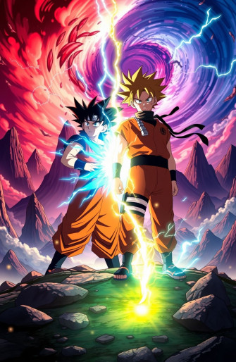 Goku And Naruto Wallpaper