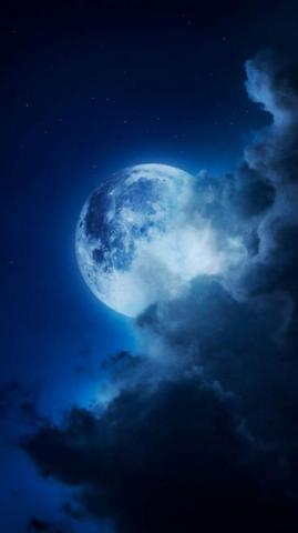 Earth From Moon iPhone Wallpaper