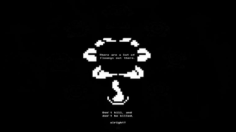 Spoiler Ish Floweys Undertale Wallpaper By Djpavlusha On