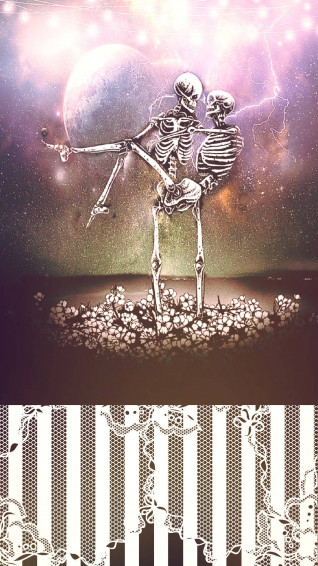 Skeleton Aesthetic Wallpaper