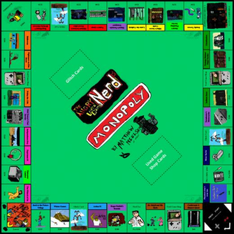 Avgn Monopoly Fan Art By Nuclearjackal