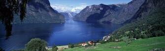 Aurlandsfjord Norway Wallpaper HD