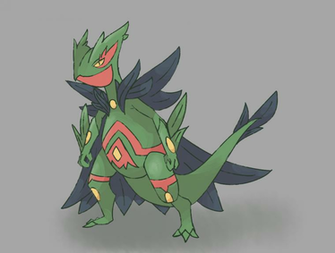 Mega Sceptile By Blazingcobalt