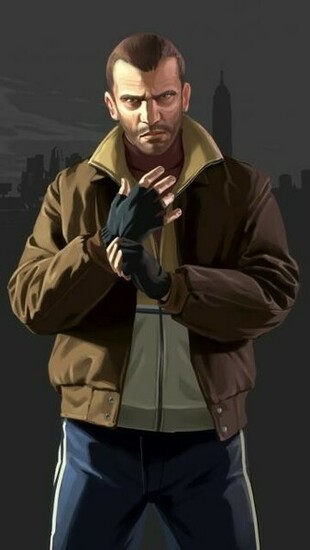 Niko Bellic Gta Games Mobile Wallpaper