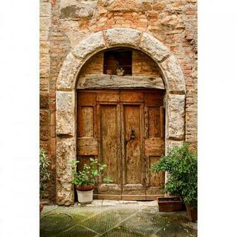 Savage Italian Arched Doorway Printed Vinyl Backdrop P Vl910 B H