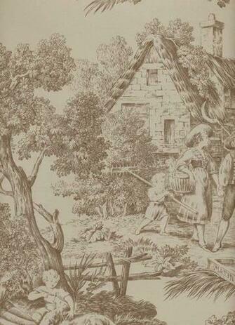 Gallery For Toile Wallpaper