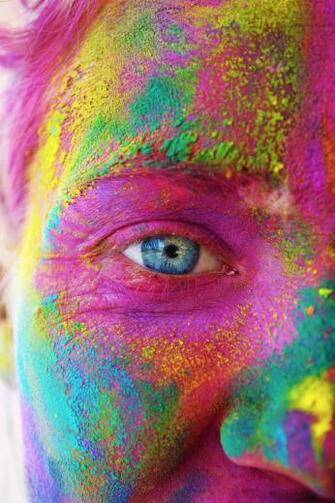 Hoy Holi Festival De Los Colores En Eiu Travel India