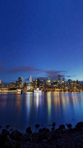 Telephonewallpaper Vancouver Skyline Wallpaper For iPhone