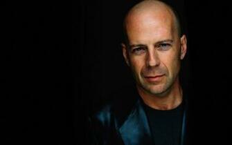 Bruce Willis Portrait Widescreen Wallpaper Wide Net