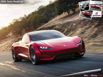 Wallpaper HD Tesla Roadster Live