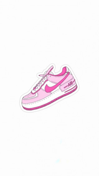 Preppy Lockscreen Wall Collage Photos Air Forces iPhone
