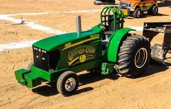Pulling Race Racing Hot Rod Rods Tractor John Deere Toy J Wallpaper