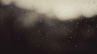Rainy Window Wallpaper