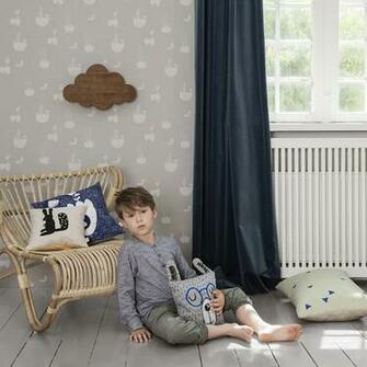Ferm Living Wallsmart Angle X Herringbone Wallpaper By