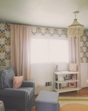 Sweet Girl Nursery With Pink And Grey Accents Hygge West