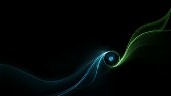 Abstract Black Wallpaper Swirls