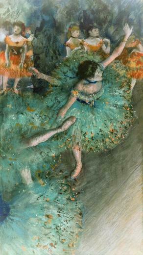 Pandales On Pdl Famous Painting iPhone Wallpaper Edgar